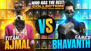 Bhavanth Gamer Vs AJ's GamingZone Rarest Collection Versus 😍 Free Fire Best Collection In Kerala