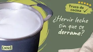 🙌¡Tip! EVITA que la LECHE SE DERRAME  al hervir 🥛😉 #trucosdecocina