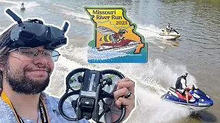 We Chased Jet Skis on the Missouri River with Drones (Almost Lost DJI Avata!)