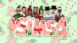 The Sims 4 - Christmas Crew - (Create-A-Sim)