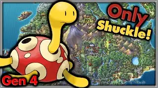 Can I Beat Pokemon Platinum with ONLY Shuckle? 🔴 Pokemon Challenges ► NO ITEMS IN BATTLE