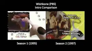 Wishbone (PBS) - Intro Comparison
