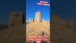 CASTILLAZO DE CARACUEL, CIUDAD REAL. Dominando el Campo de Calatrava, lugar de disputas fronterizas