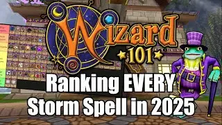 Ranking EVERY Storm Spell (PvE) in Wizard101