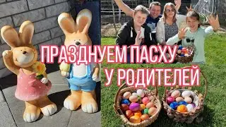 Пасха в Германии🇩🇪прячем пасхальные яйца🥚🐰домашние куры🐔