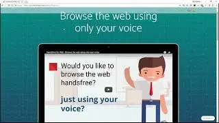 Use the Chrome browser hands free with Handsfree for Web extension
