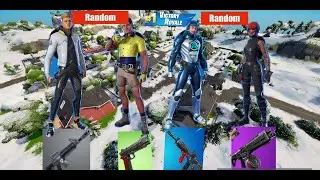 The Random *YouTuber* Challenge in Fortnite!