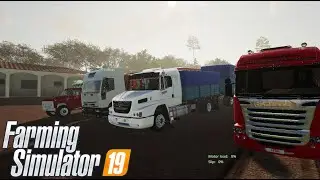 ALQUILAMOS CAMIONES PARA VENDER LA COSECHA | MULTIPLAYER | FARMING SIMULATOR 19