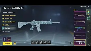 M416 glacier upgrade | BGMI | GLACIER | UPGRADE full max