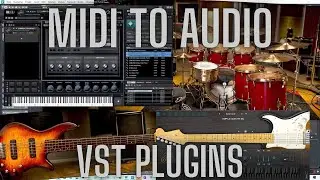 Midi to Audio - VST Plugin Midi kanallarını Audioya çevirme