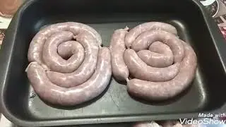 Домашняя колбаса в духовке. Мой опыт.