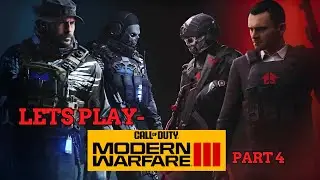 Lets Play - COD MW 3 Part 4 Capturing Makarov With Price & Soap