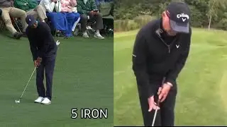 Pete Cowen Explanation Why Tiger Woods Chipping 5 Iron