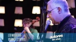 Esta semana en Autores en Vivo: Leo