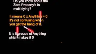 Zero Property of Multiplying🎮