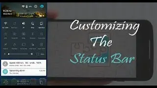 How to change the notification bar colour and theme