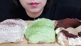 가배도 초코티라미수, 말차티라미수, 얼그레이티라미수 먹방 tiramisu mukbang