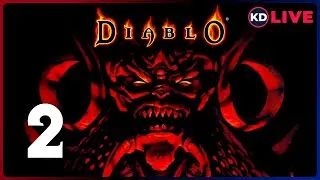 Caves & Hellfire Incoming! Diablo 1 Hellfire. Hardcore. Rogue. - Part 2 !diablo1