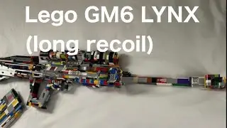 LEGO GM6 LYNX (working long recoil)