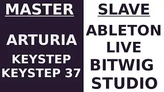 How to sync Bitwig Studio & Ableton Live to the Keystep and Keystep 37 MULTILANGUAGE