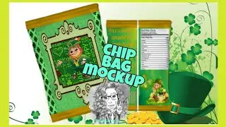 Chip bag mockup tutorial using Picsart