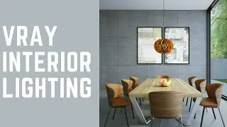 Vray Interior Lighting Malayalam Tutorial