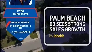 The latest Q3 real estate market report for Palm Beach Island,  Florida #palmbeach