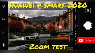 Huawei P Smart 2020 zoom test | 4X • 13Mpx | Camera