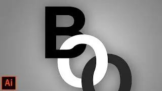 OVERLAPPING TEXT | Adobe illustrator Tutorials | GraphicsMentorJItendra