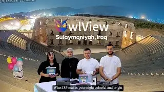 Night of Ancient Roman Theater in Iraq #OwlView