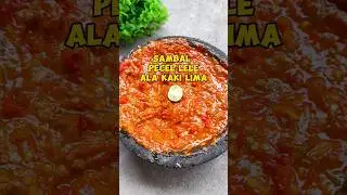 SAMBAL PECEL LELE ALA KAKI LIMA #sambalpecellele #sambalpecellelepedagang