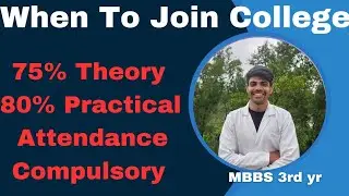 Don't Do Such Mistakes In Medical College || Attendance Is Compulsory
