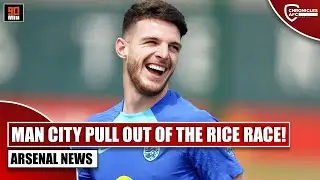 MAN CITY PULL OUT OF THE DECLAN RICE RACE!