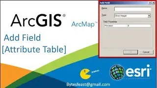 How To Add Field In Attribute Table ArcGIS - ArcMap Tutorial For Beginners