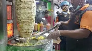 Shawarma Making video in Saudhi arabia || Hot n cool Shop Batha || Arab Countries Most popular Dish