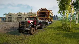 New НВС map | Transporting a Turbo Generator | Snowrunner