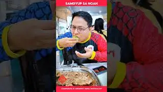 Samgyup sa Noah Unlimited Pork and beef with side dishes