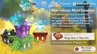 [Genshin Impact] Event - Marvelous Merchandise | Liben’s Daily Commission (Day 2)