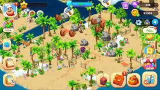 Summer Holiday Island Map view & Treasures | Dragonscapes Adventure