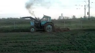 Вспашка огорода 2014!