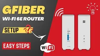 G-Fiber Wi-Fi 6E Router Setup Made EASY in 5 Minutes!