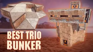 THE BEST BUNKER for TRIO | Rust Base Design 2023