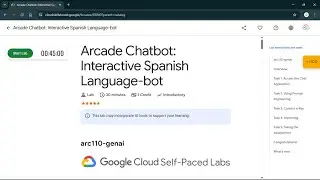 Generative AI: Go Spanish | #qwiklabs | #ARC110