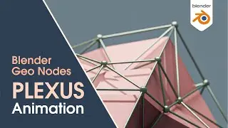 Blender 3.0 - Create a Plexus Style Animation with Blender 3D Geometry Nodes (TUTORIAL)