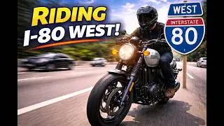 Riding to Sacramento on I-80 West on the Royal Enfield | GoPro POV | April 2026