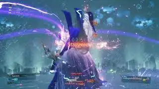 [FF7 Remake] Yuffie vs Dumbledore (Ramuh) - No Hit