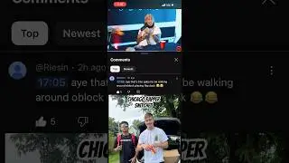 The Rapper who SNITCHED on Chicago street members😱