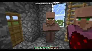 Minecraft: Villager Emerald Trade Glitch 1.4.2 (Emeralds Needed) [HD]