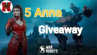 #WRwinAnna 5 Anna pilots Giveaway War Robots