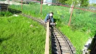 Перевозка длинномеров по дачной железной дороге